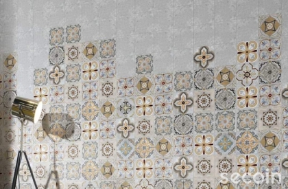 Gạch bông men gốm